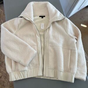 Banana Republic NWT Sherpa Bomber Jacket